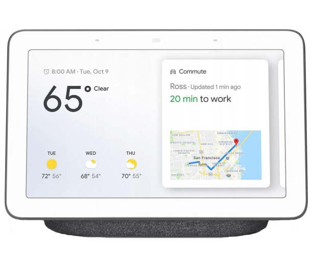 Google Nest Hub z Asystentem Google (2nd Gen) Charcoal - 1458802 - zdjęcie